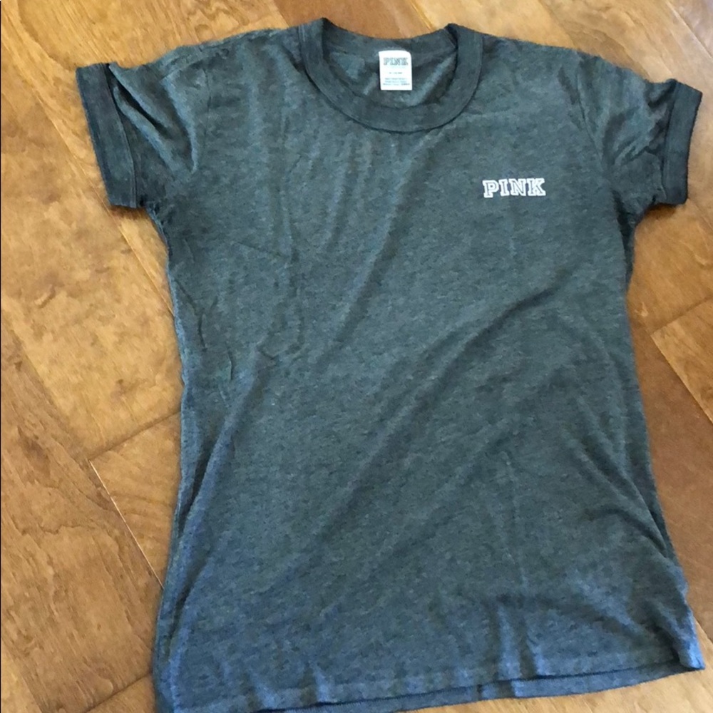 Grey PINK workout shirt